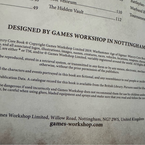 Warhammer 7 Book Lot 40K Codex Space Marine Warcry Core Book Orcs Goblins Sigmar - Picture 12 of 14